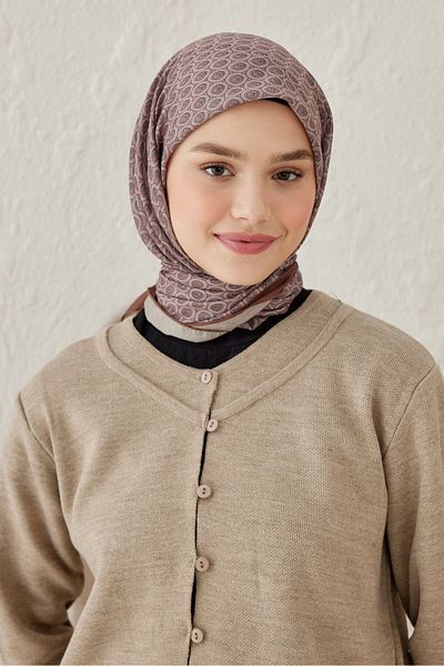 Modakaşmir وشاح قطني دائري Mk