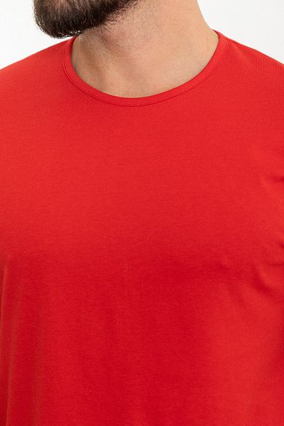 Mcr Plain Slim Fit Crew Neck Men's T-Shirt Red - 36813.24Y