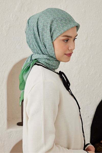 Modakaşmir Circular Mk Cotton Scarf