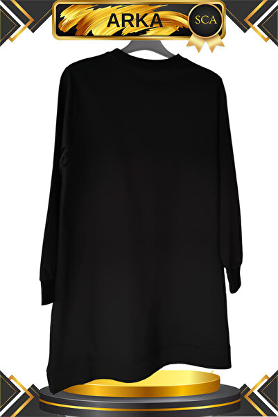 SCA Black Tunic - Elegance with Stone Detail