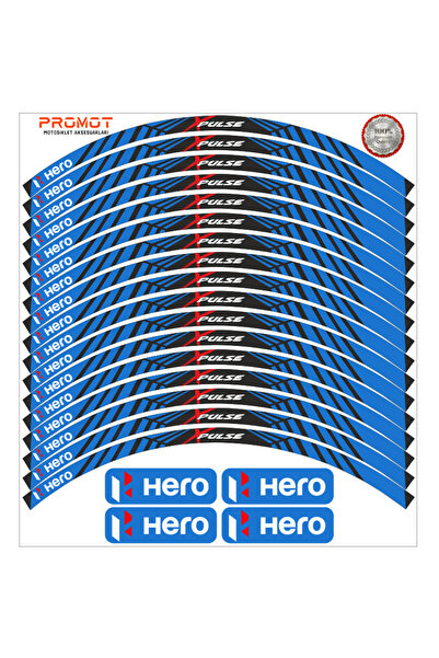 MOTOSEPETİM Motorsiklet HERO X PULSE UYUMLU JANT ŞERİDİ 4