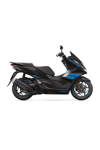 Motiker Honda PCX 2021-2024 Mavi Parçalı Takım Stikcer Etiket Modeli