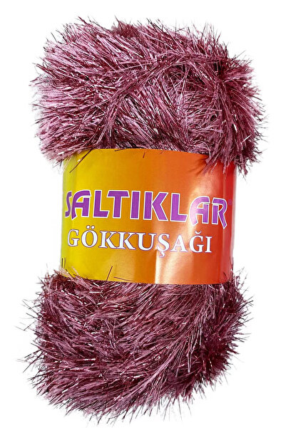 Mestore قطعة واحدة من الصوف المحبوك يدويًا بألوان قوس قزح 28 - KTJ1547-2598