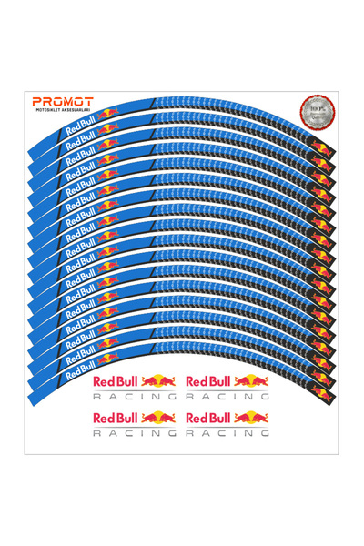 MOTOSEPETİM Motorsiklet REDBULL JANT ŞERİDİ 5