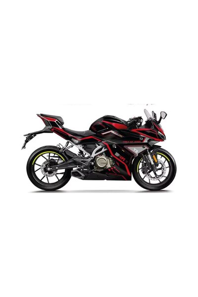 Motiker CFMOTO 250SR Dark Red Venti Sticker Parçalı Motosiklet Kaplama Etiket...