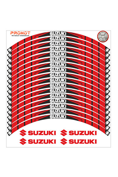 MOTOSEPETİM Motorsiklet SUZUKI UYUMLU JANT ŞERİDİ 3