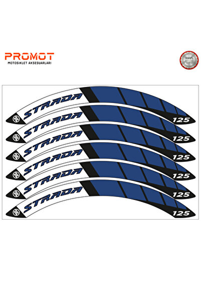 MOTOSEPETİM Motorsiklet MONDİAL STRADA UYUMLU JANT ŞERİDİ 4