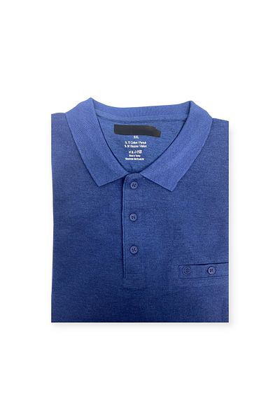 Ercan Pulover tricot Thessaloniki cu guler polo supradimensionat pentru bărbați 2142
