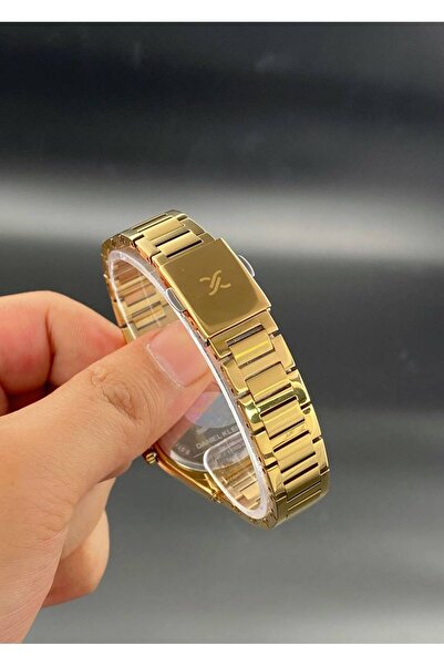 Daniel Klein Kadın Kol Saati Çelik kordon 3 ATM Su Geçirmez Altın Renk