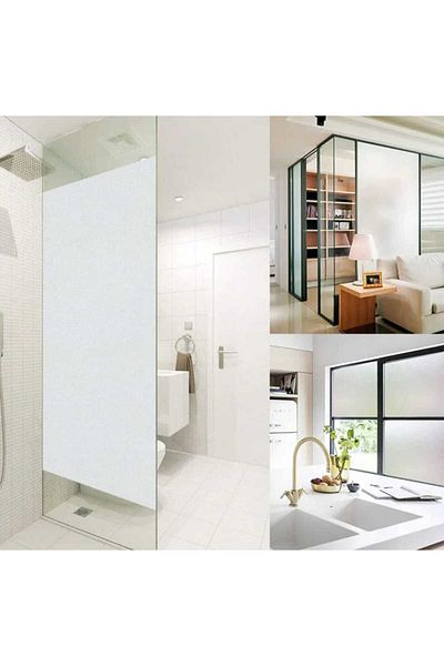 ESEMİZ 30 cm X 3 Meters American 1St Classroom Frosted Window Film - Home, Bathroom, Office, Balcony Sandblasting Foil