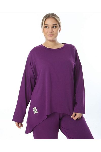 özle fashion Дамски модерен бродиран костюм с големи размери