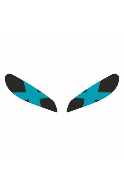 Generic Brand FAR DE PROTECȚIE COMPATIBIL CU CFMOTO 250 SR, ALBASTRU X