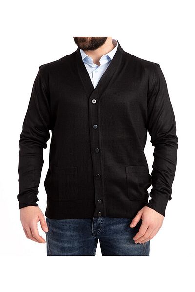 YHE STORE Men's Seasonal Knitwear Dad Cardigan