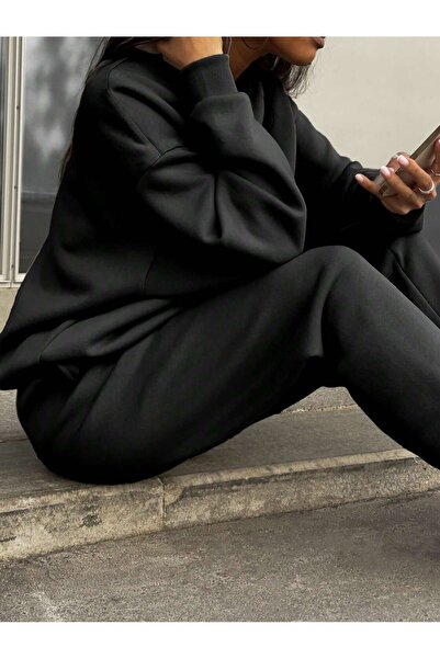 Jose Clothing Premium Cotton Fabric Three Thread Raised Tracksuit Set