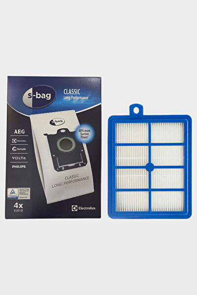 optream كيس غبار متوافق مع AEG Essensio AEO 5460 ومجموعة فلتر هيبا مكونة من ق...