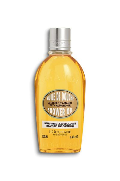 L'Occitane Almond Shower Oil-Nourishing Moisturizing Shower Gel with Vitamin E and Sweet Almond Oil 250ml