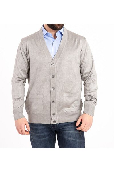 YHE STORE Men's Seasonal Knitwear Dad Cardigan