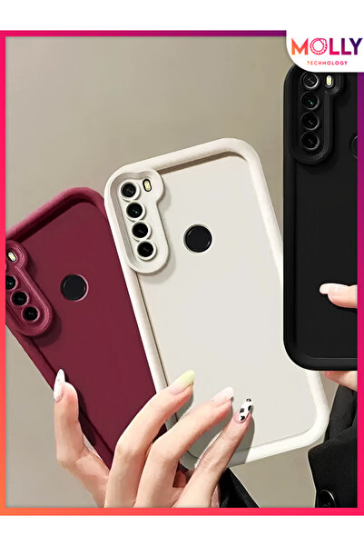 Molly Pine Green Edges Thick Pan Silicone Case for Xiaomi Redmi Note 8