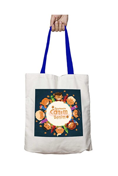 ART HEDİYE Моя дорога вчителька з синьою ручкою, моя дорога, пральна сумка че...