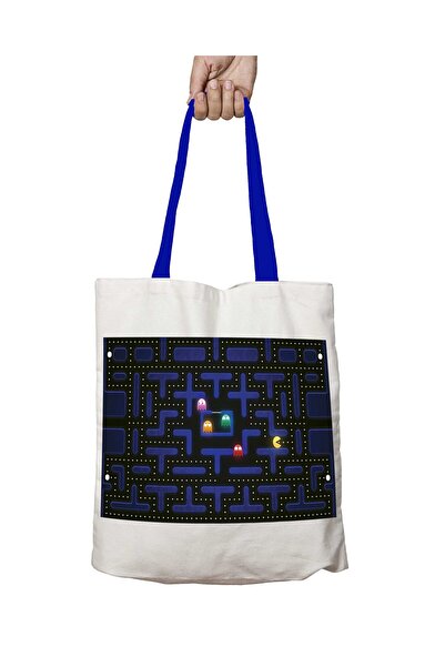 ART HEDİYE Синя сумка з ручками Pic-Man Nostalgie, що можна прати, через плече