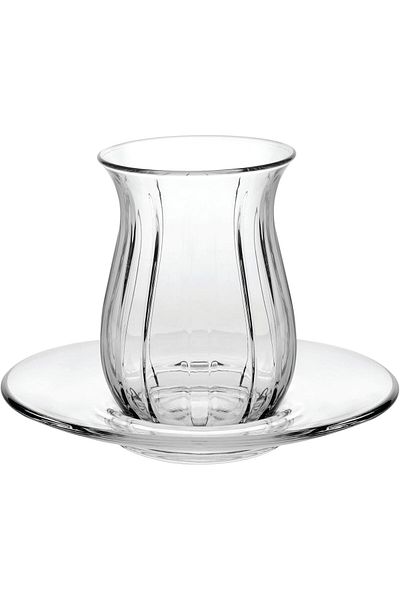 STOREMAX Ntwork Linka Tea Set, Plain, 140 Ml, 6 Pieces Art 1087243