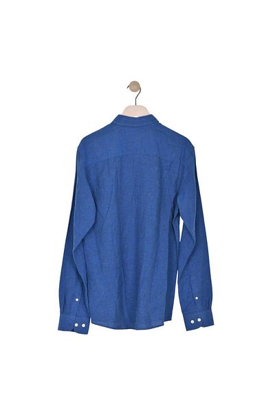 Only & Sons 22012321 Ανδρικό πουκάμισο μπλε