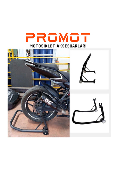 MOTOSEPETİM Motorsiklet Bajaj Pulsar RS200 Motosiklet Kaldırma Sehpası Padok