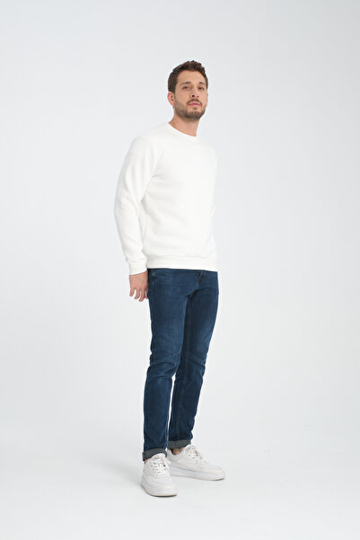 Pumba Unisex Standart Normal Kesim Şardonlu 3 Iplik Bisiklet Yaka Sweatshirt