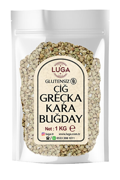 Luga Glutensiz Çiğ Karabuğday Tane 1 Kg - % 100 Doğal, Katkısız, Yeni Mahsul ...