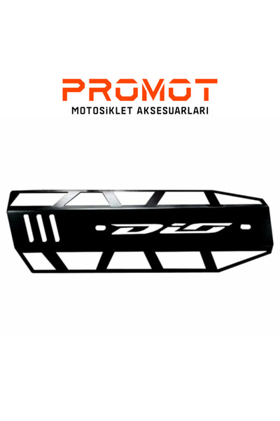 MOTOSEPETİM Motorsiklet HONDA DİO EGZOZ KORUMA DEMİRİ TÜM MODELLERE UYUMLU