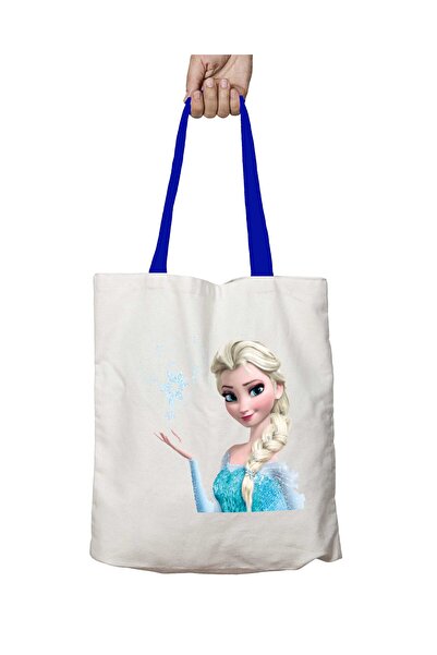 ART HEDİYE Синя сумка через плече Elsa Kristoff Frozen з синіми ручками, яку ...