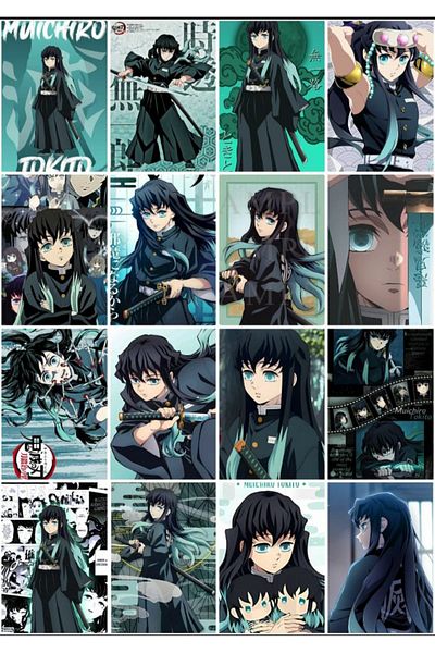owl bag Σετ φωτοκαρτών Demon Slayer Muichiro Special Series Design 16' L