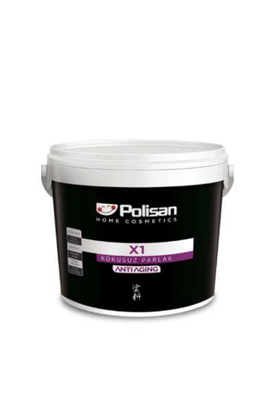 Polisan X1 Su Bazlı Kokusuz Parlak Ahşap Ve Metal Boyası 2.5 Lt Yeşil 571