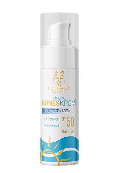 Natural'iz Beauty Mineral Güneş Kremi Hyaluronic Acid