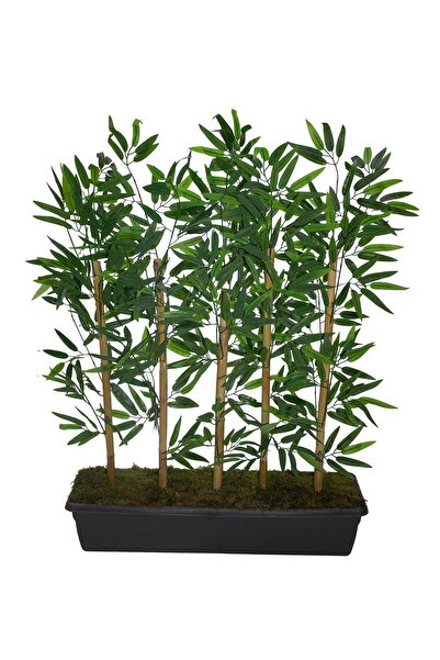 NS BAMBU DESIGN Ekonomik Bambu Seperatör Paravan Çiçek 120 Cm Yükseklik