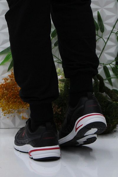 lumberjack Tehan Negru Roșu Pantofi sport pentru bărbați, confortabili, produse originale