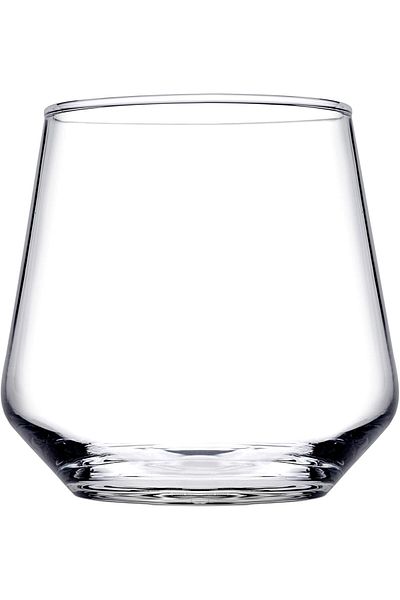 STOREMAX Buystoremx Allegra Whiskey Glass, 6 Pieces, 345 Cc, 420184, Translucent Newstar 1051066
