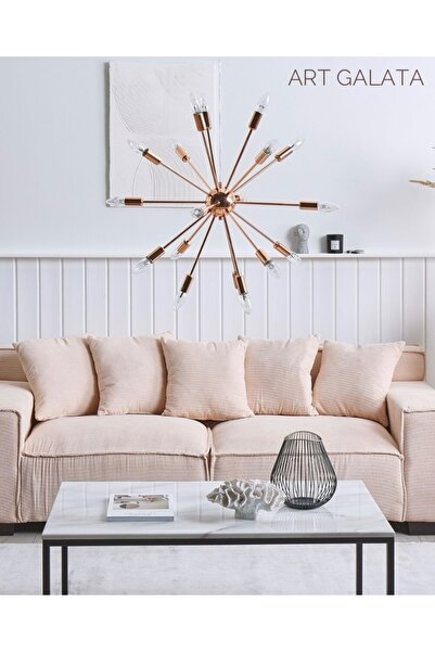 Art Galata Modern Kirpi avize 17'li