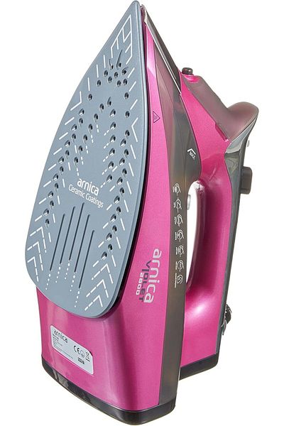 STOREMAX Violet 2800 Ceramic Iron, Fuchsia Model No: 646268