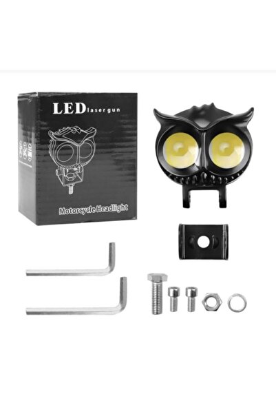 ASTRA LED BAYKUŞ LED SİS FARI ÇAKARLI 4 FONKSİYON ÇİFT RENK SARI-BEYAZ MOTO-OFFROAD-SUV-İŞ MAKİNESİ