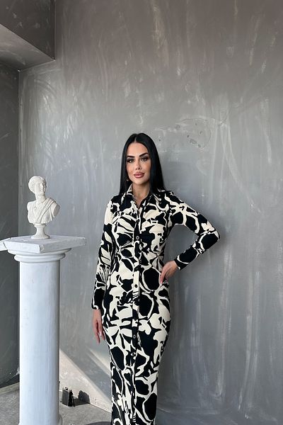 LİLA İSTANBUL Guler cămașă, cu nasturi în față, rochie special concepută