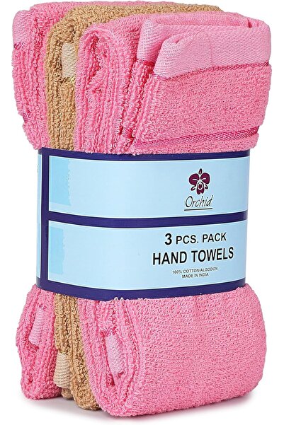 ORCHID مجموعة مناشف اليد 3 قطع PD 40X60 سم