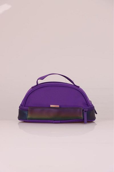 KAUKKO Crescent Magic Dreams Pencil Bag Leather Purple K2682Y