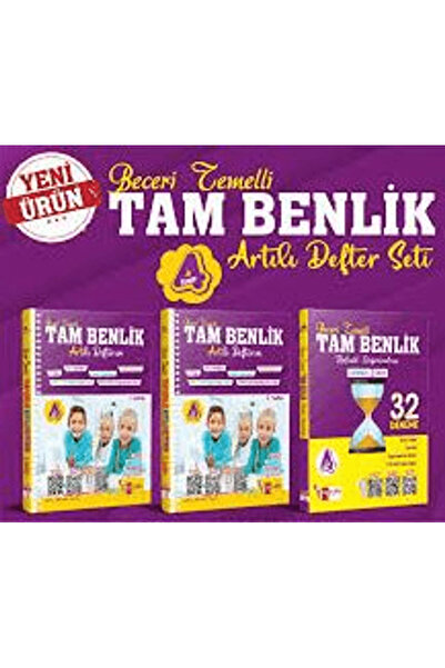 Artı Eğitim Yayınları 4. Sınıf Tam Benlik Artılı Defterim Seti / Kolektif / A...