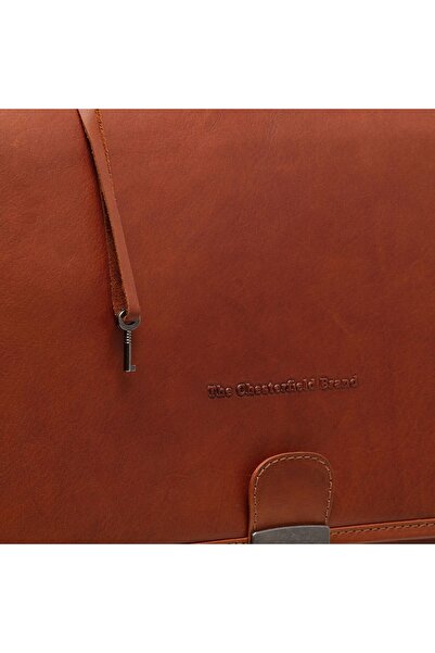The Chesterfield Brand Laptopfach Glenwood Aktentaschen Messenger Leder 42 cm
