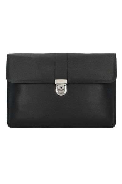 D&N Easy Business Schreibmappe Leder 39 cm