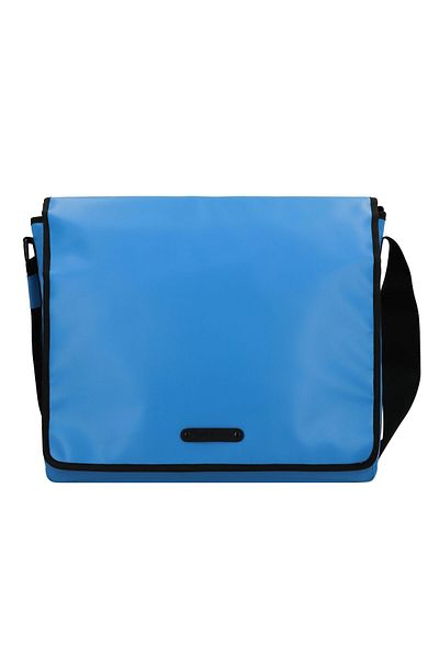 Greenburry 40 cm breite recycelte Plane Postman Laptopfach