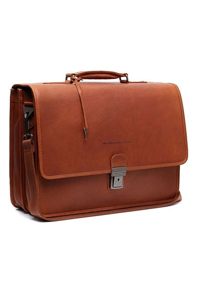 The Chesterfield Brand Laptopfach Glenwood Aktentaschen Messenger Leder 42 cm
