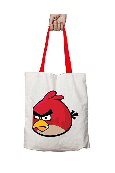 ART HEDİYE Червона сумка з червоними ручками, що можна прати