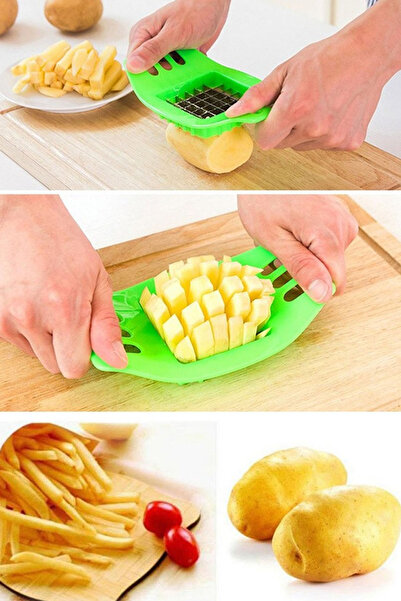 Genel Markalar Portatif Tasarım Manuel Patates Sebze Dilimleyici Mini Mutfak ...